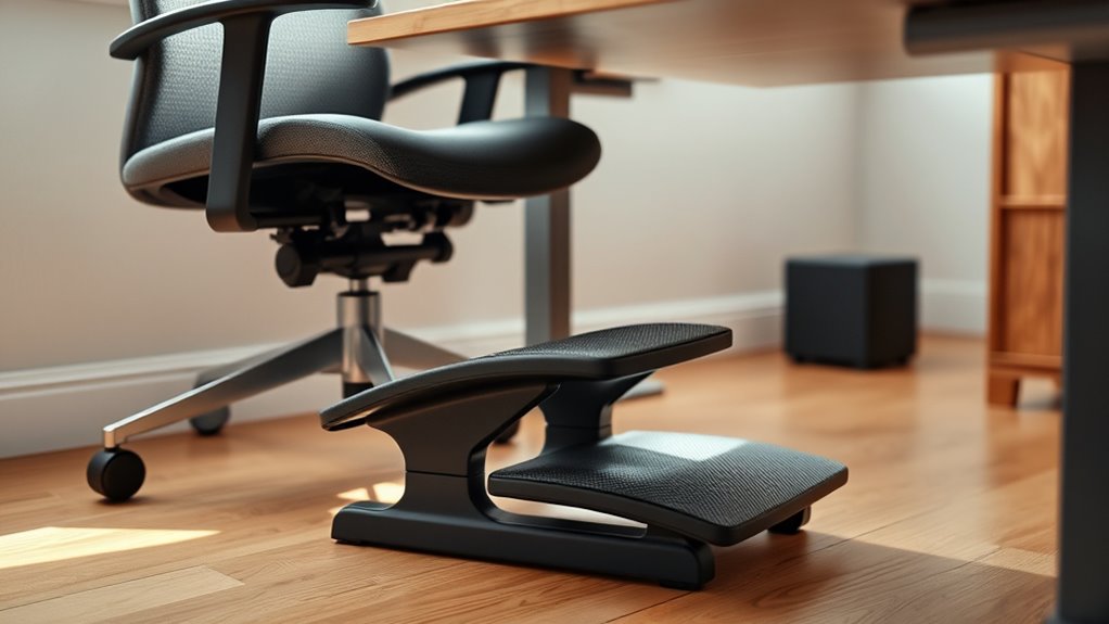 maintain footrest ergonomic setup