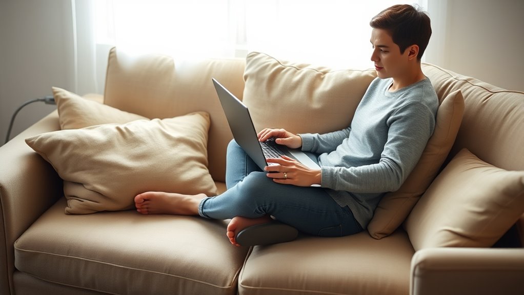maintain posture with habits