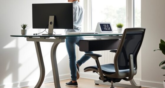 manage standing desk fatigue