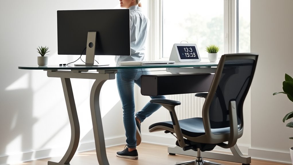 manage standing desk fatigue