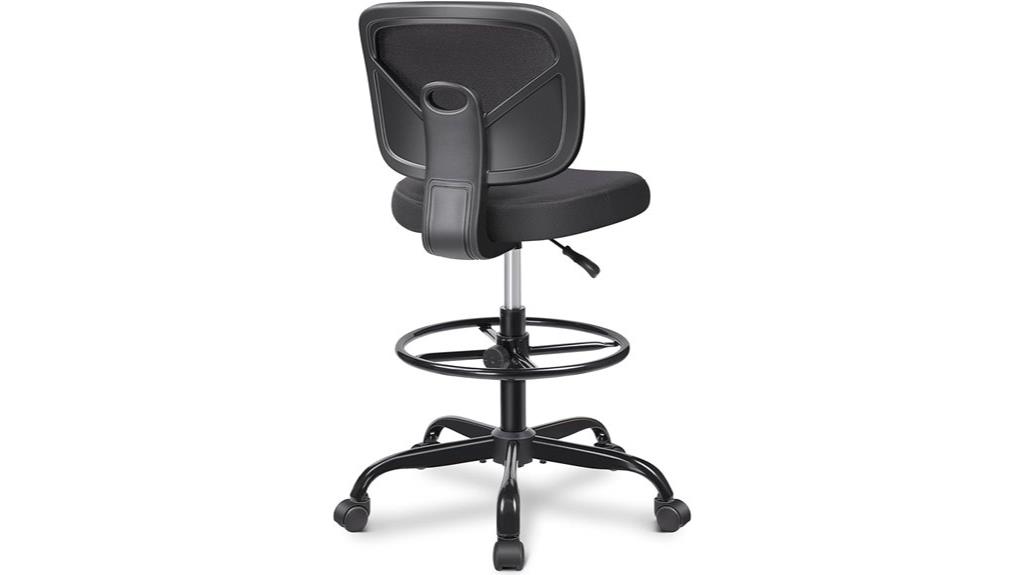 mesh back drafting chair