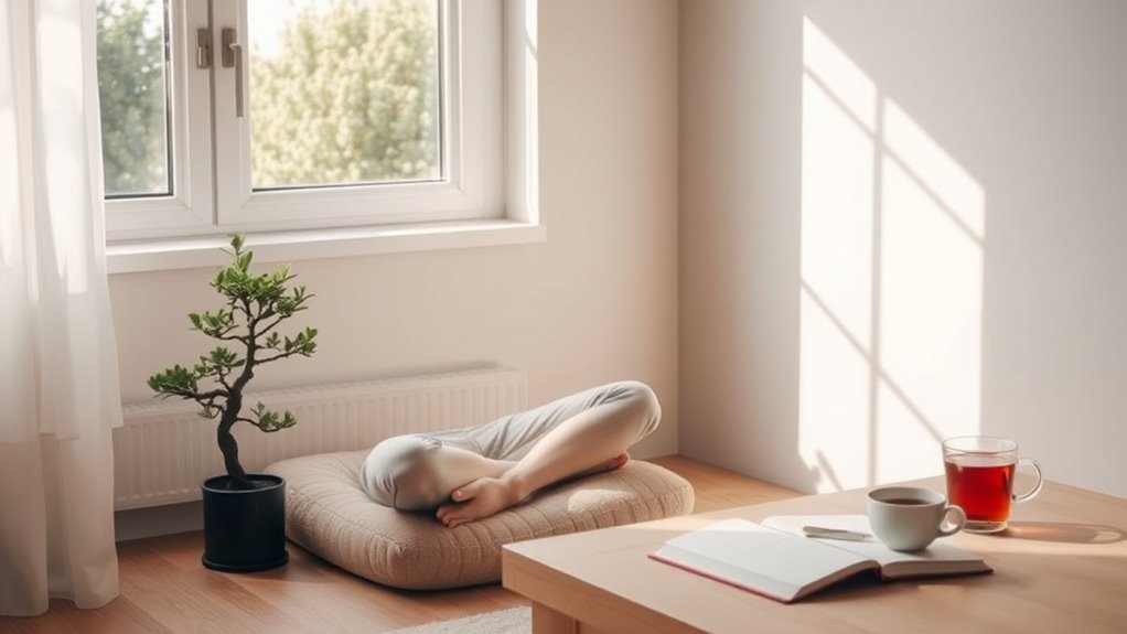 mindful breathing and body scans