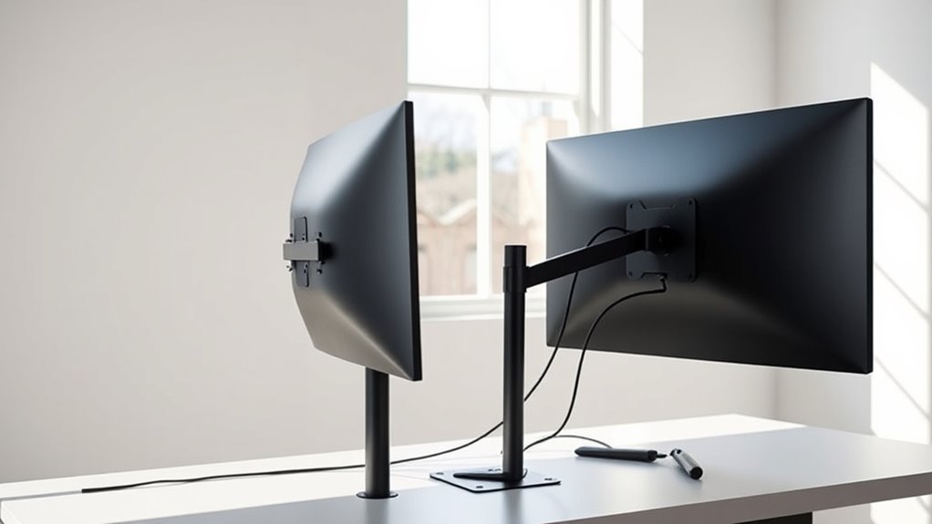 monitor arms compatibility and stability