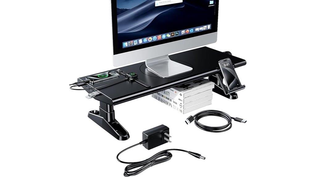 monitor riser with usb