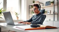 music enhances work efficiency