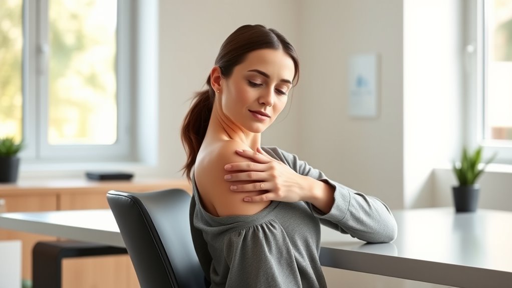 neck shoulders tension release