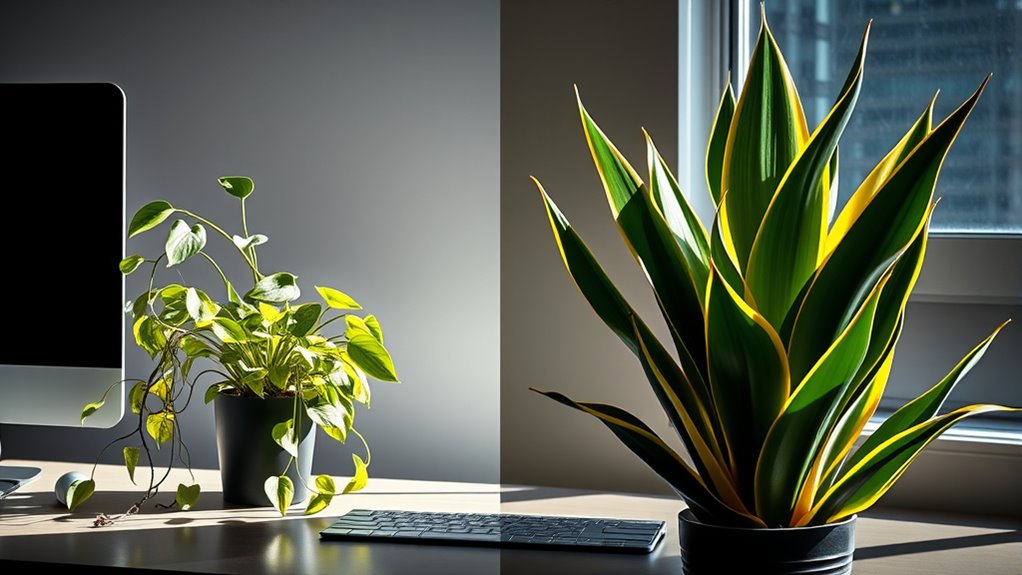 office plant lighting requirements