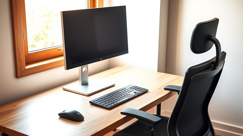 optimize desk ergonomics