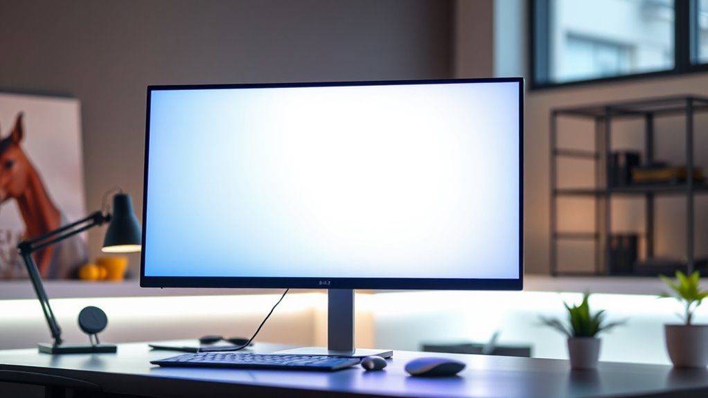 optimize eye friendly screen settings