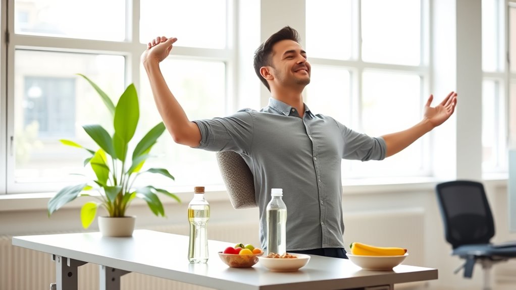 optimize posture breathe mindfully