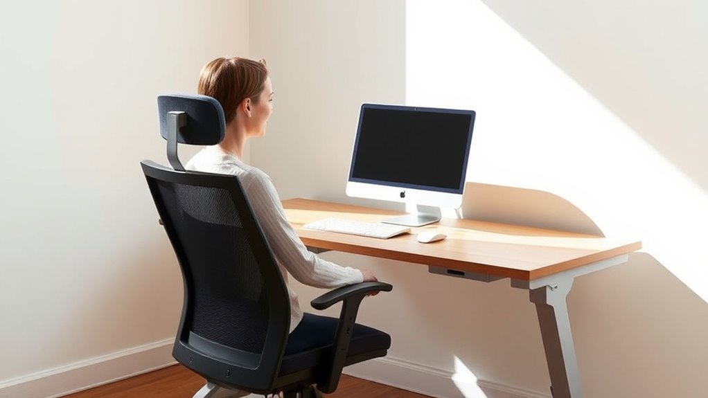 optimize workspace for comfort