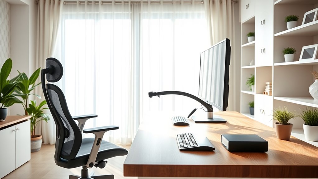 optimize workspace for comfort