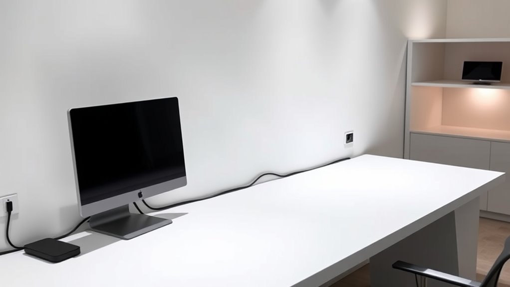 organize label conceal cables