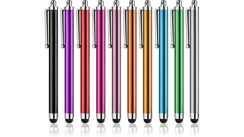 pack of ten stylus pens