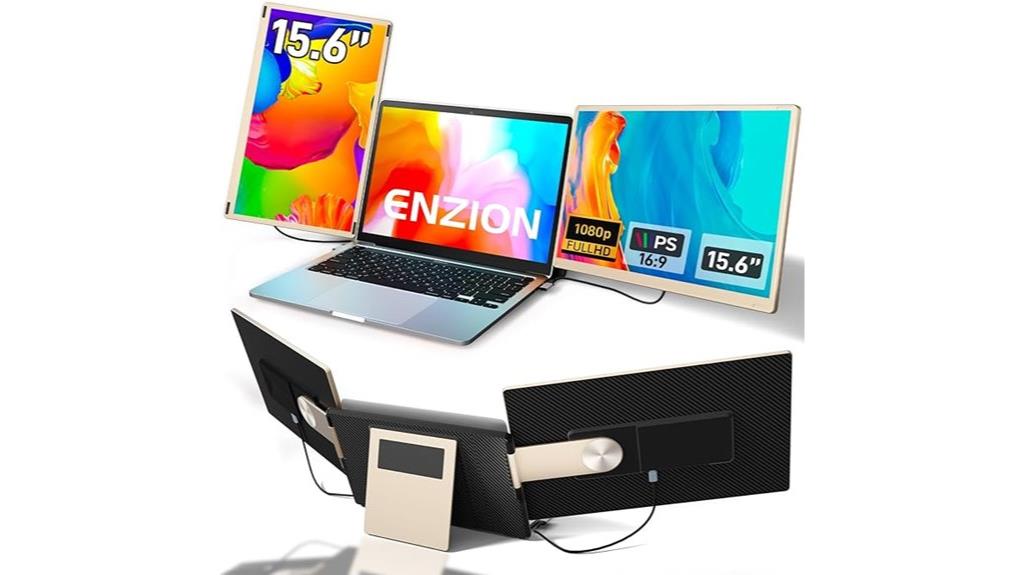portable 15 6 inch triple extender