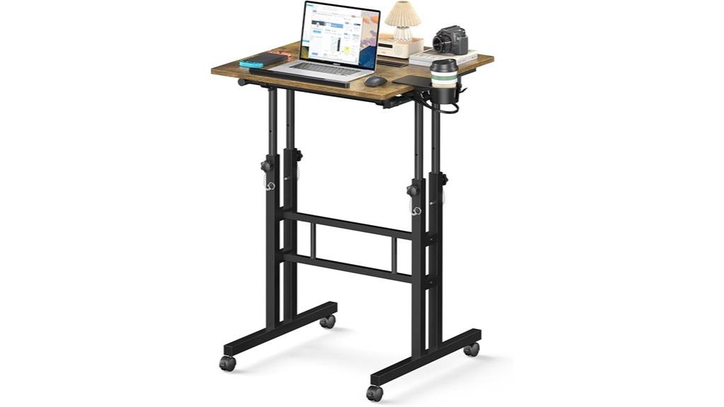 portable rolling desk