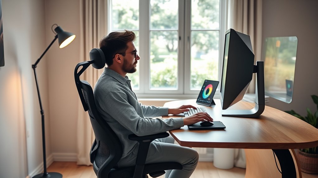 prioritize ergonomic workspace support