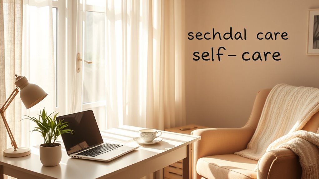 prioritize self care breaks