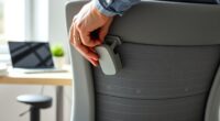 proper office chair adjustment