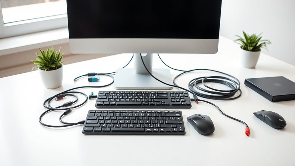 regular cable organization routine