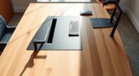 sit stand desk converters