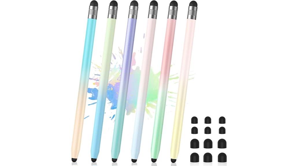 six piece stylus set