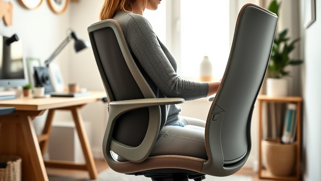 space efficient ergonomic seating