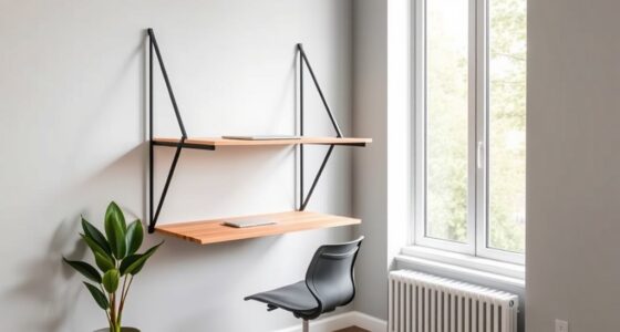 space saving wall desks