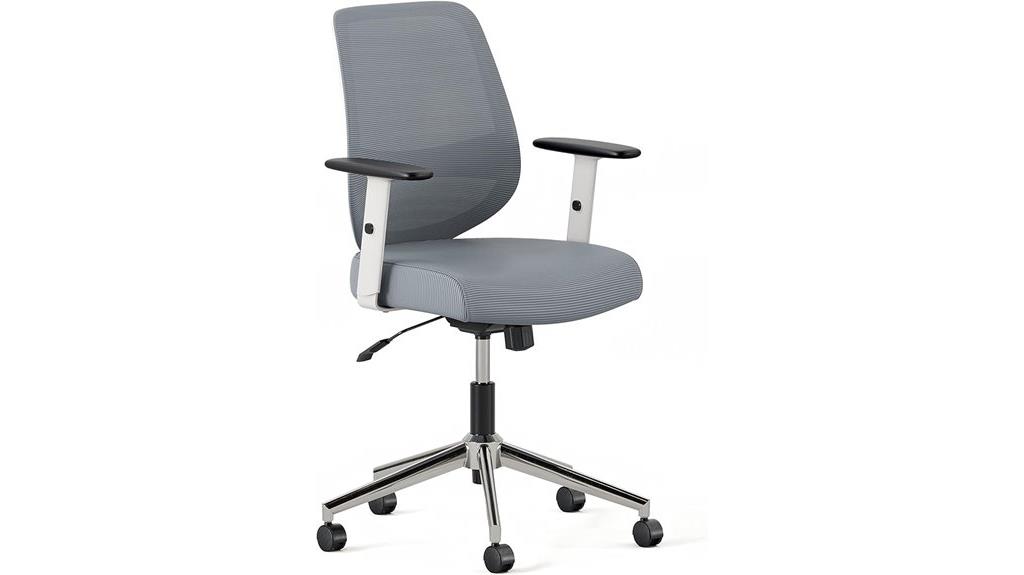 swivel chair with lumbar