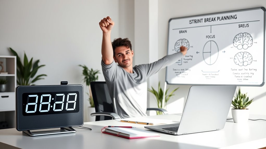 take breaks to boost focus