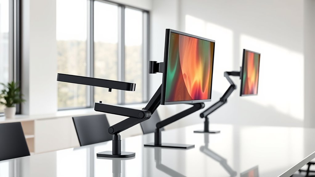 tall monitor arms guide