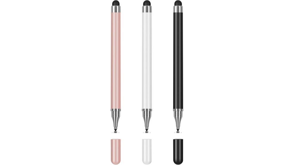 three stylus pen pack