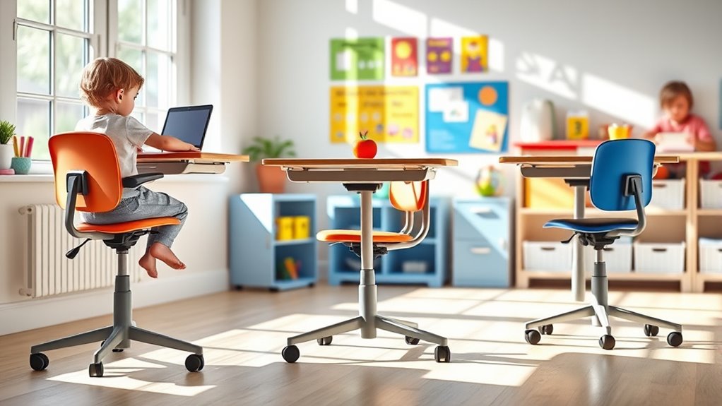 top kids adjustable desks