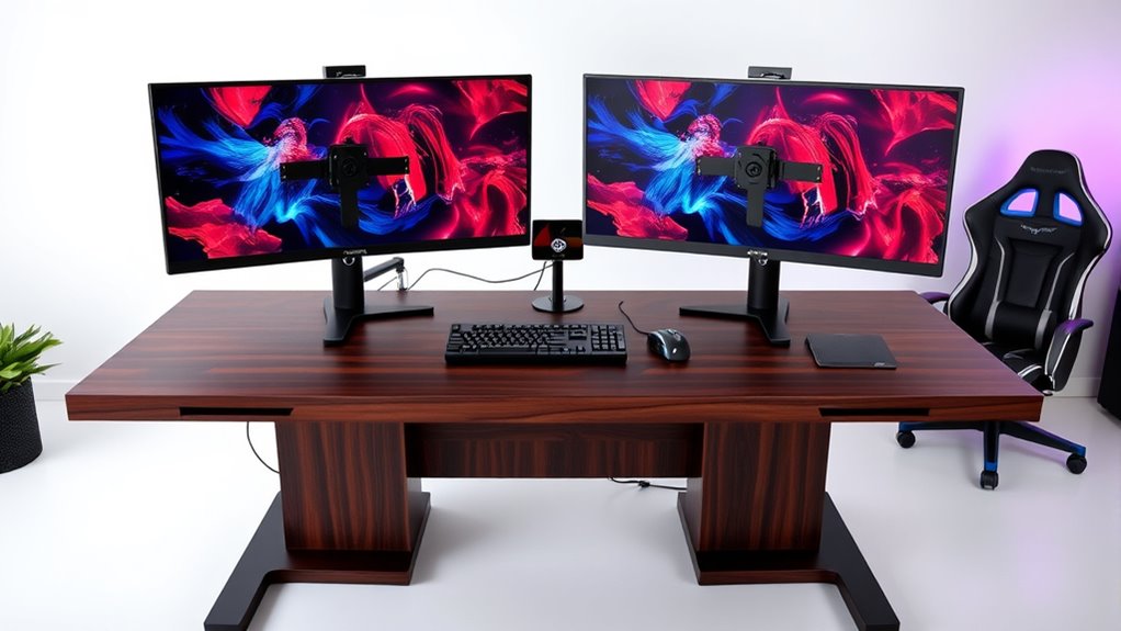 top l shaped gaming desks