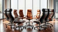 top leather executive chairs