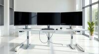 top multi monitor standing desks