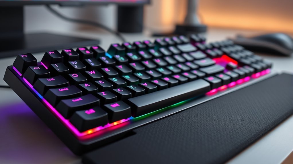 top split keyboard options
