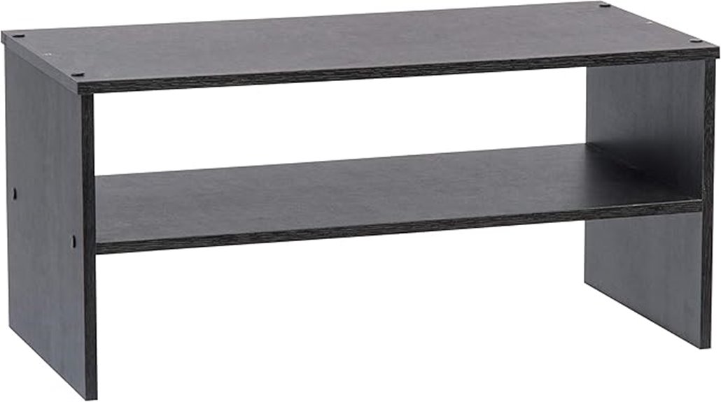 two tier storage stand