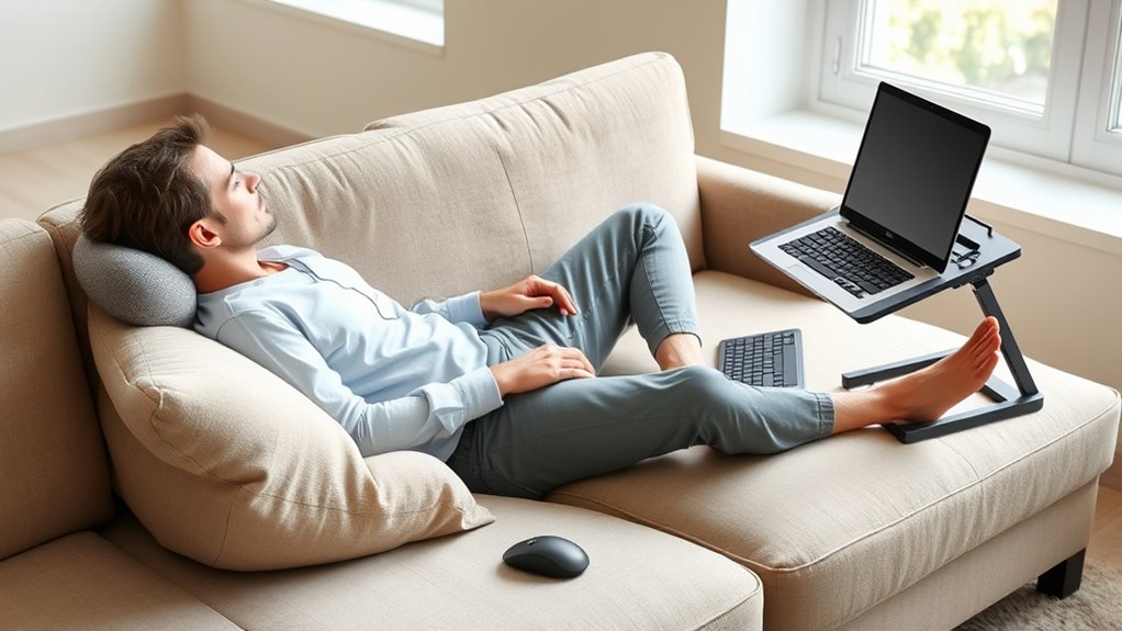 use ergonomic external accessories