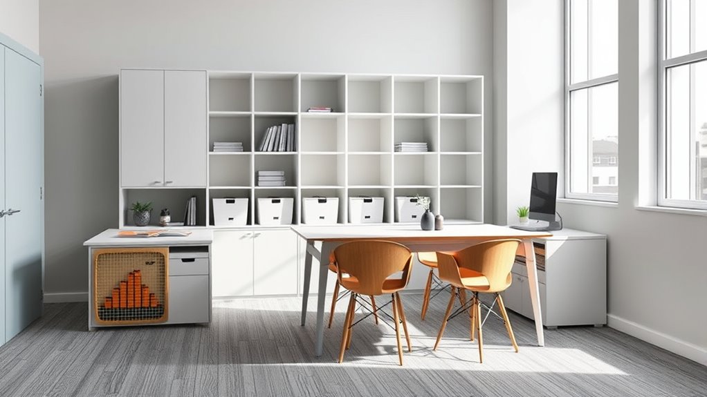 versatile space saving ergonomic furniture