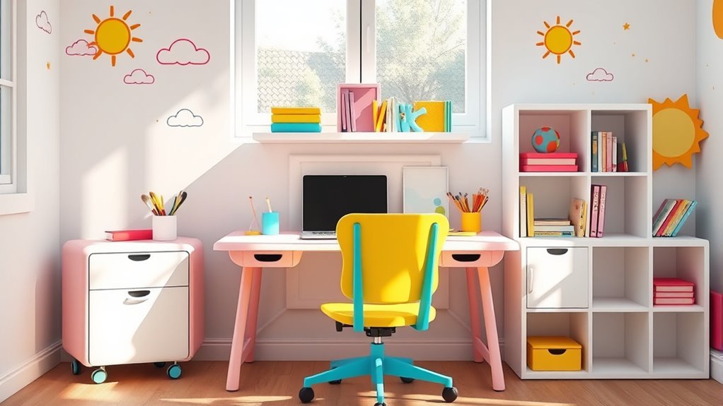 vibrant colors boost focus