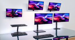 wall mounted monitor arms