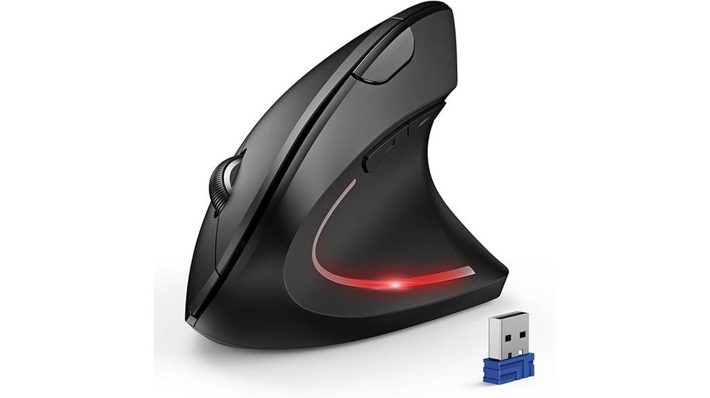 wireless vertical mouse