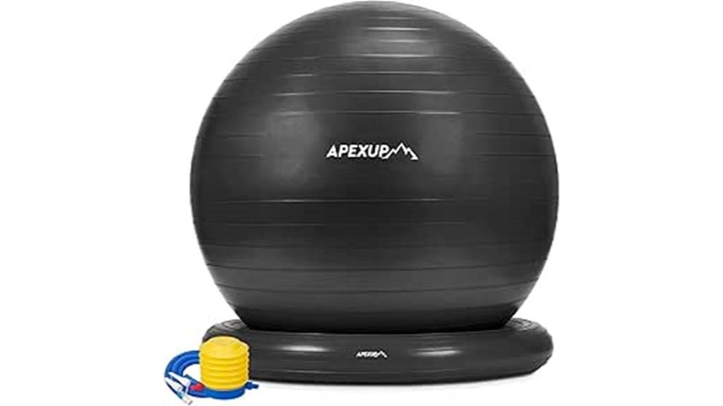 yoga ball chair pump