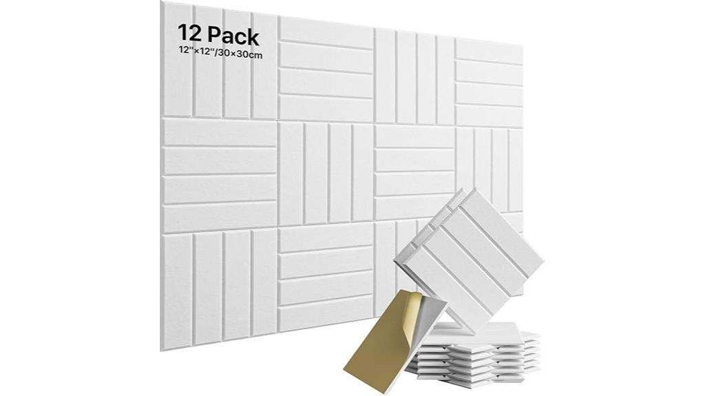 12 pack foam panels