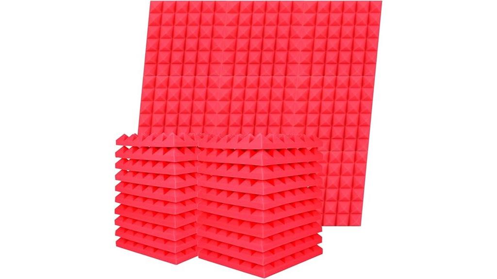 12 piece foam wall panels