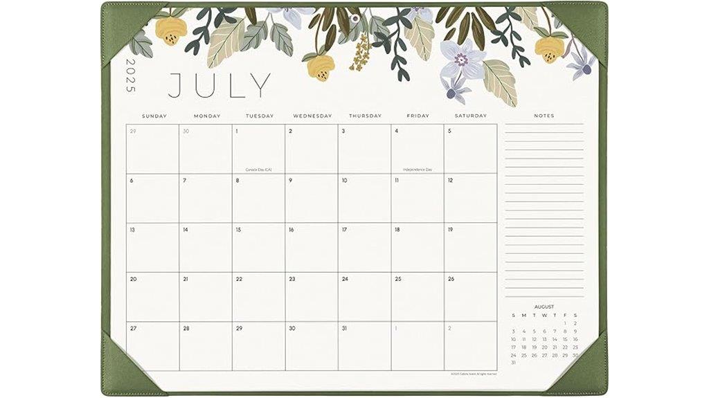 2025 2026 desk calendar