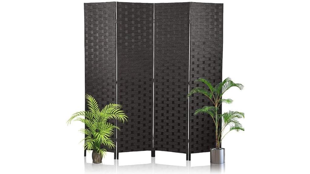 6 foot wooden panel divider