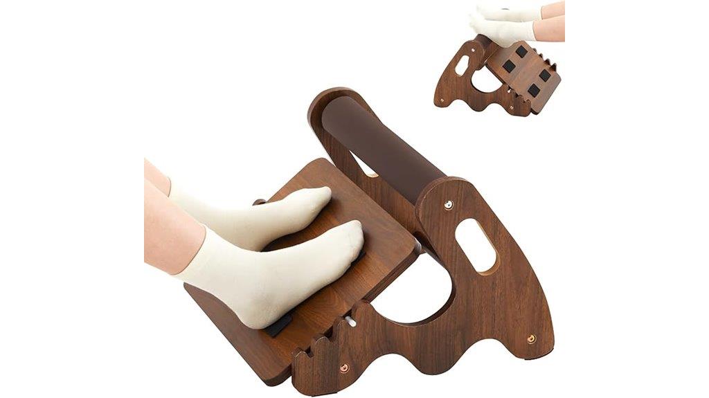adjustable anti slip footrest