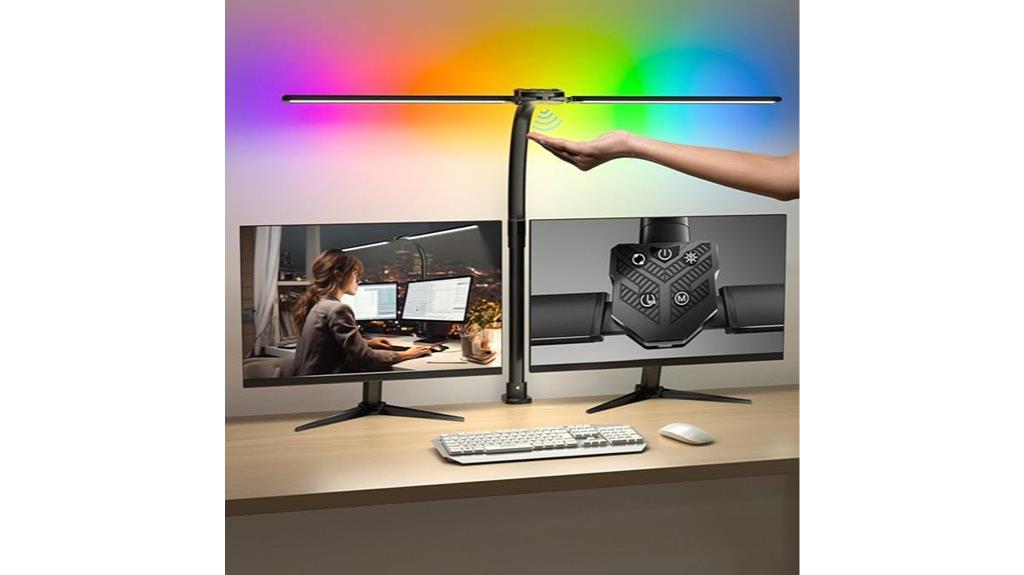 adjustable clamp desk lamp